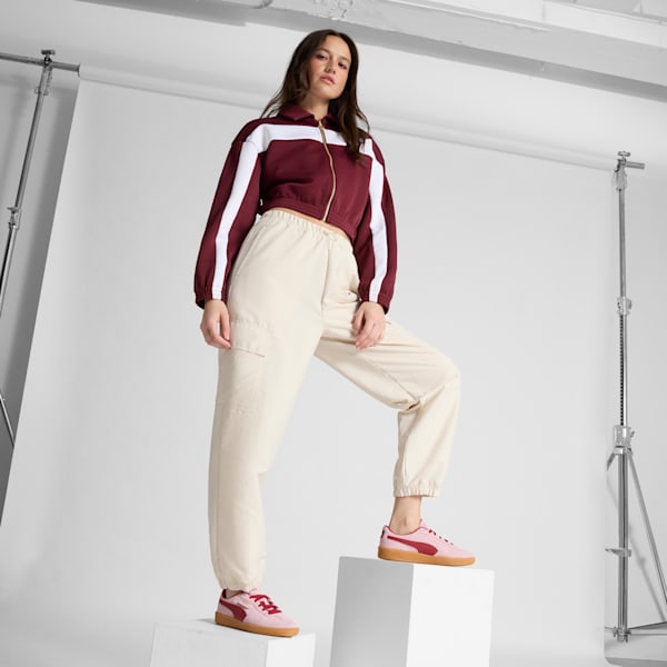 PUMA Women's Relaxed Crop Track Jacket