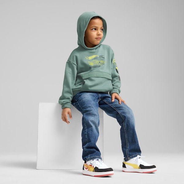 PUMA x HOT WHEELS™ Little Kids' Relaxed Graphic Hoodie