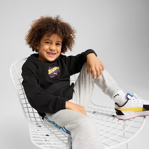PUMA x HOT WHEELS™ Little Kids' Relaxed Graphic Hoodie