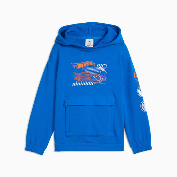PUMA x HOT WHEELS™ Little Kids' Relaxed Graphic Hoodie