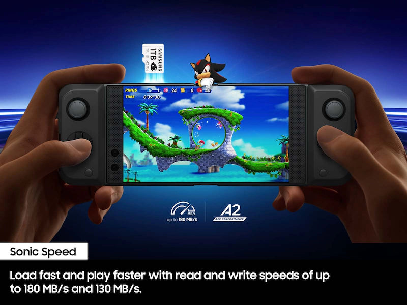 Samsung PRO Plus Sonic the Hedgehog™ + Adapter microSDXC 256GB