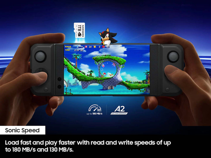 Samsung PRO Plus Sonic the Hedgehog™ + Adapter microSDXC 256GB