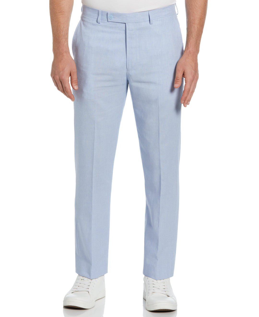 Slim Fit Linen Blend Suit Pant