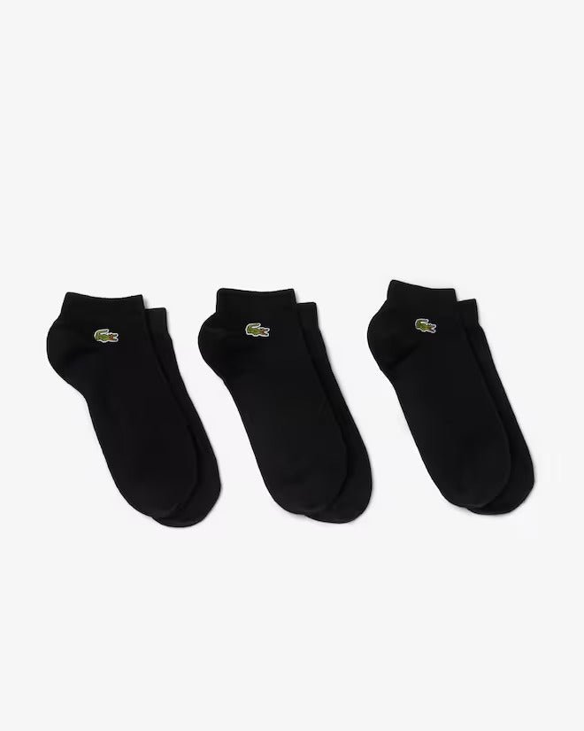 Lacoste Unisex 3-Pack Ankle Socks