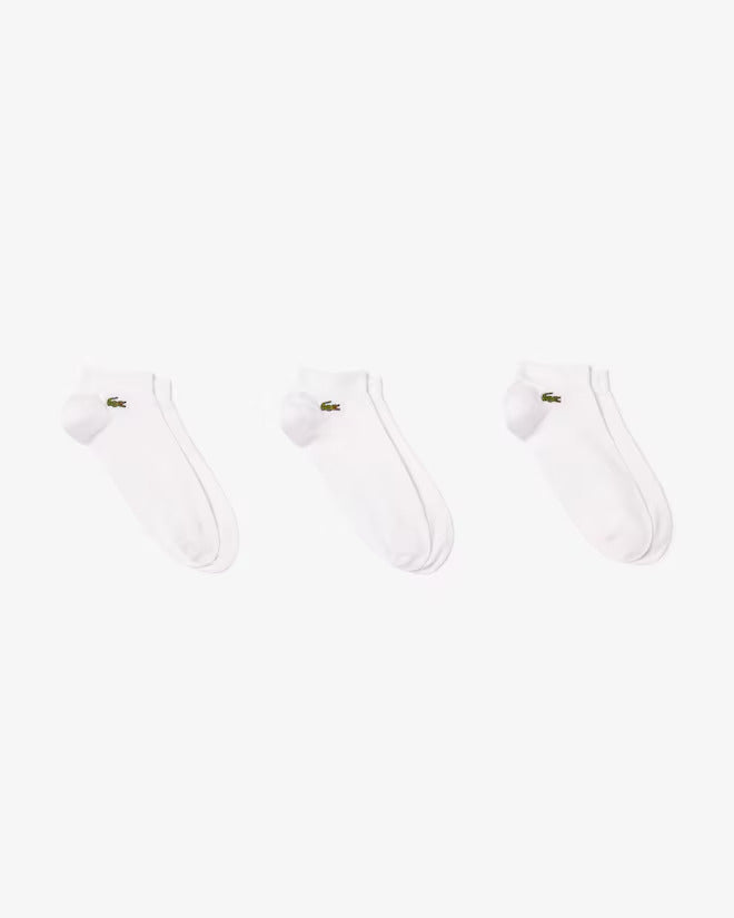 Lacoste Unisex 3-Pack Ankle Socks