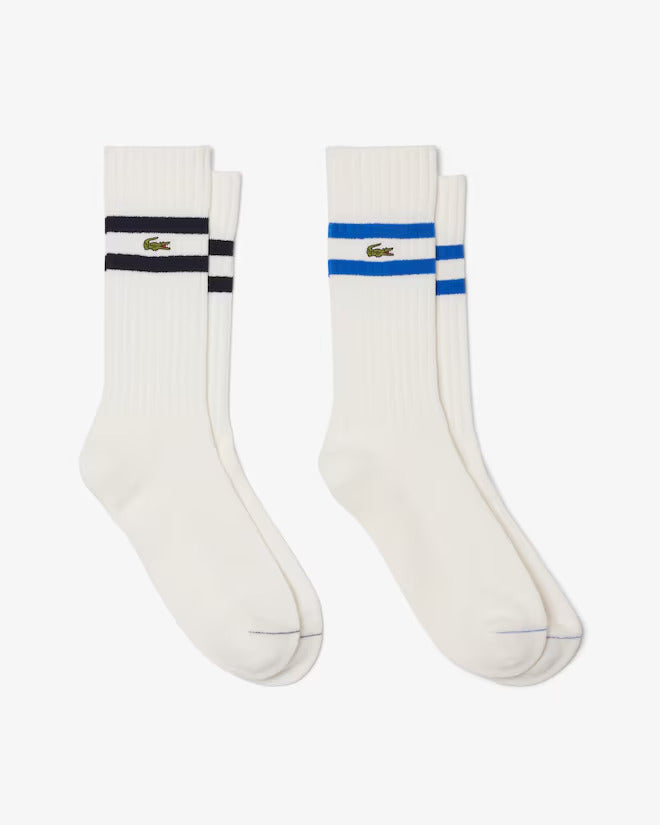 Lacoste Unisex Ribbed Cotton Socks