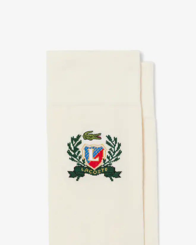 Lacoste Unisex Shield Accent Socks