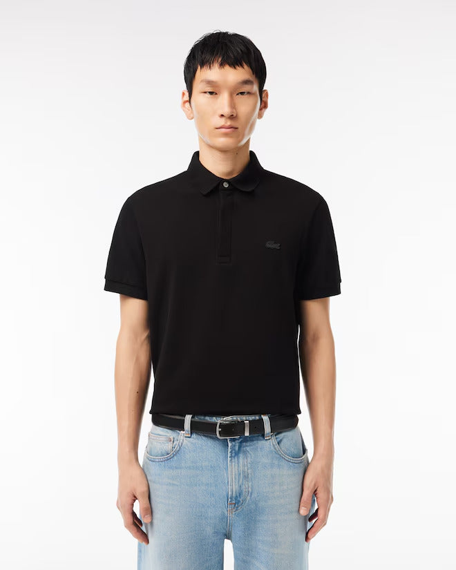 Lacoste Men's Smooth Leather Belt & Buckle Gift Set