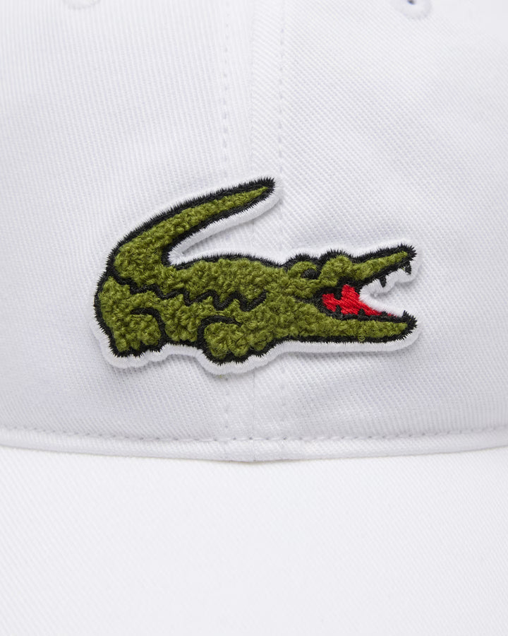 Lacoste Unisex Crocodile Badge Cotton Twill Cap
