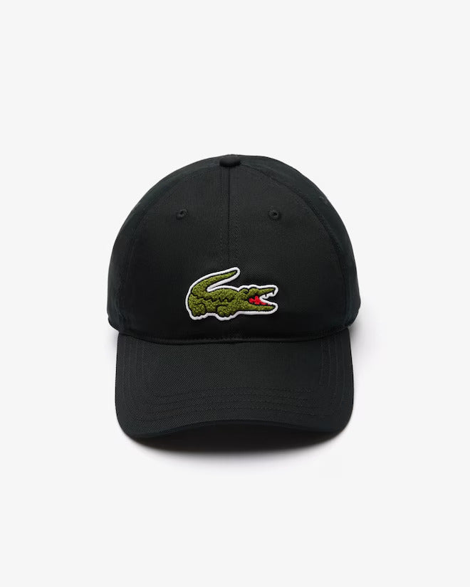 Lacoste Unisex Crocodile Badge Cotton Twill Cap