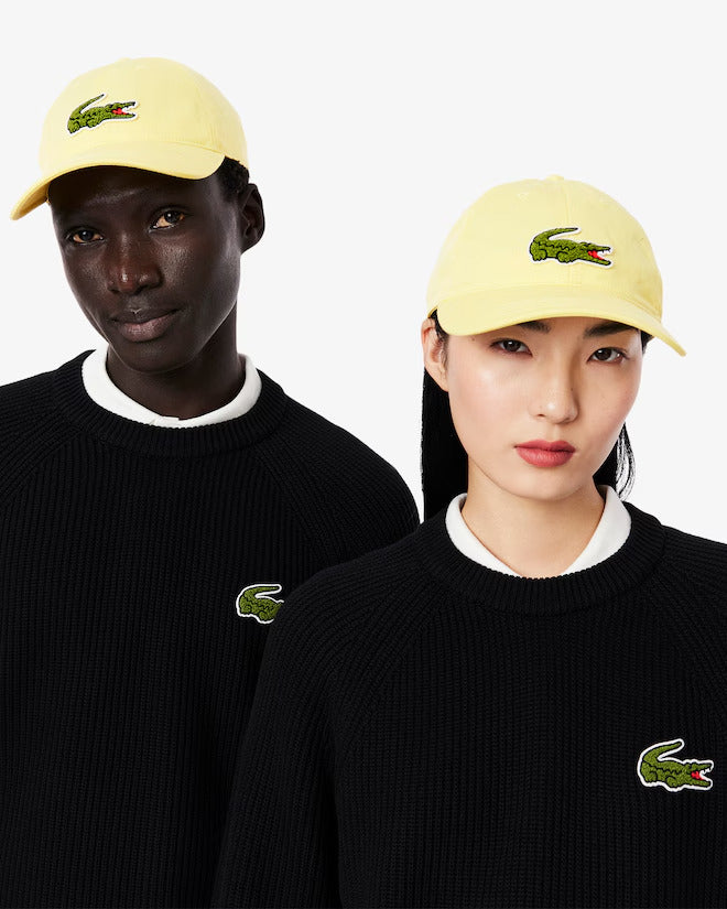 Lacoste Unisex Crocodile Badge Cotton Twill Cap
