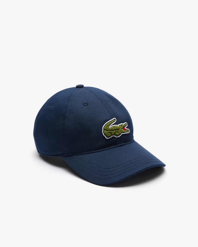 Lacoste Unisex Crocodile Badge Cotton Twill Cap