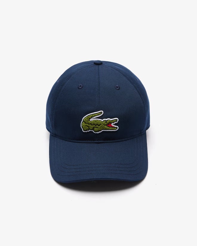 Lacoste Unisex Crocodile Badge Cotton Twill Cap