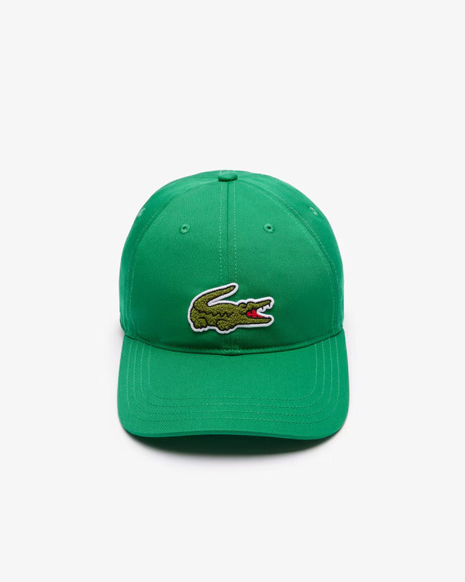 Lacoste Unisex Crocodile Badge Cotton Twill Cap