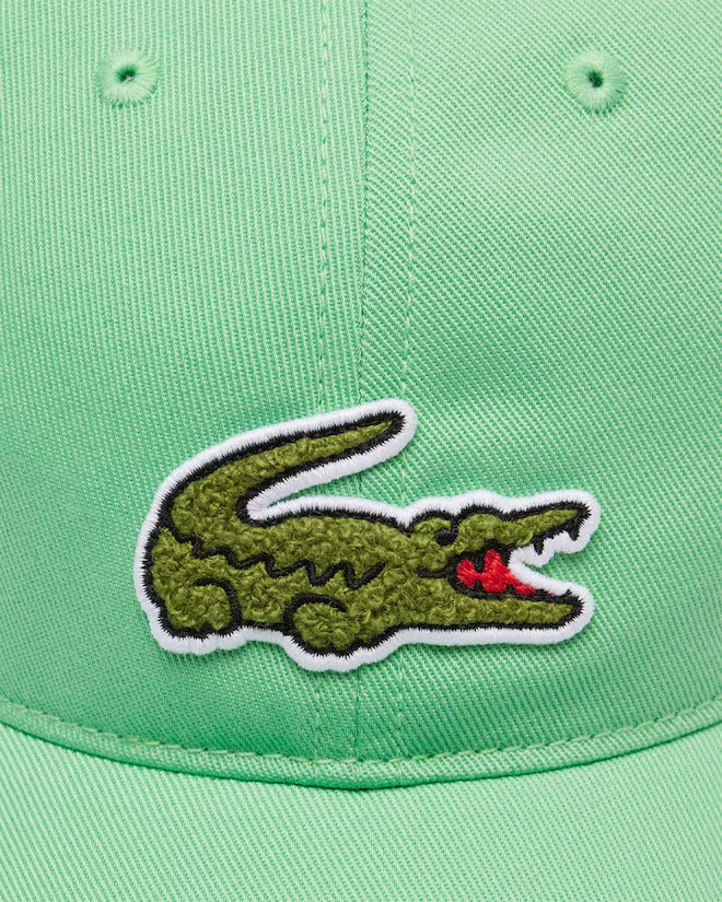 Lacoste Unisex Crocodile Badge Cotton Twill Cap