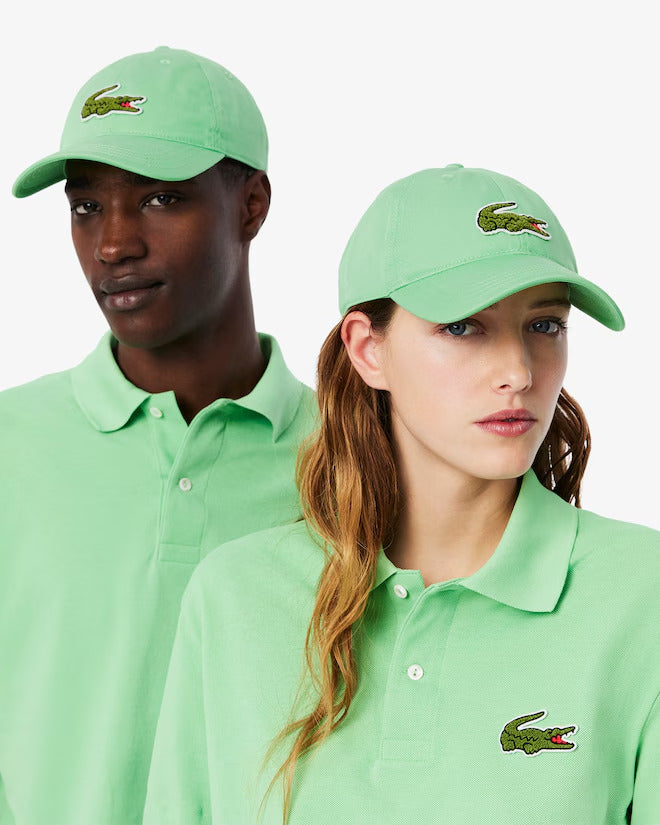Lacoste Unisex Crocodile Badge Cotton Twill Cap