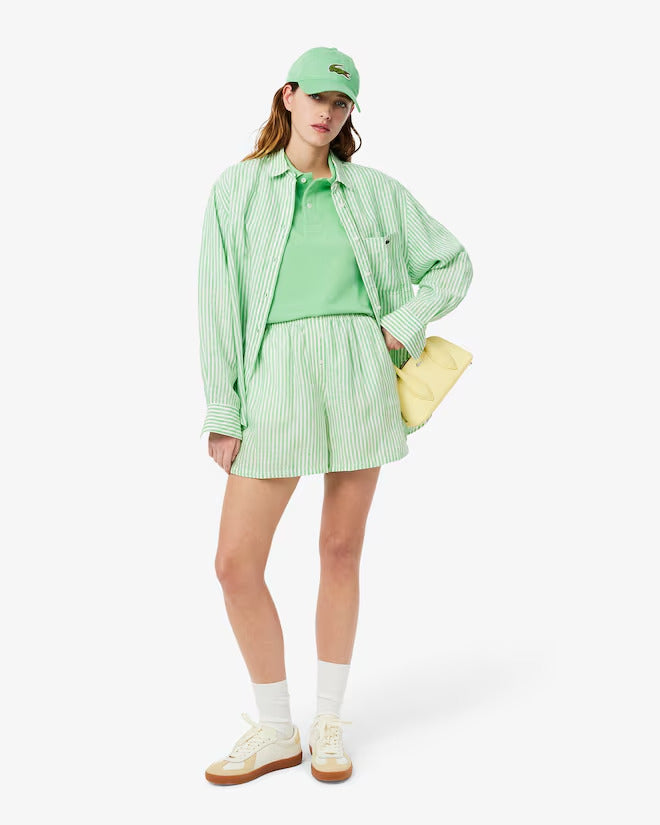 Lacoste Unisex Crocodile Badge Cotton Twill Cap