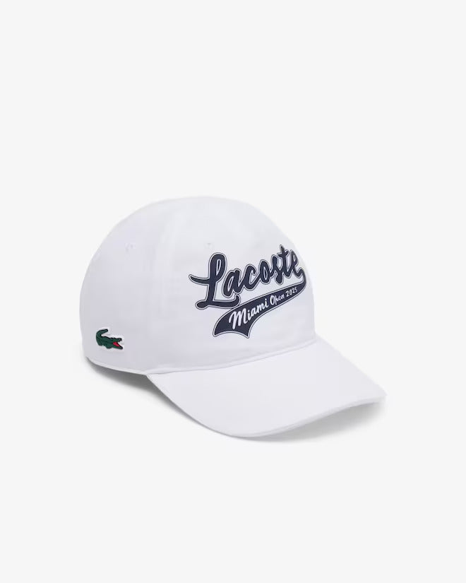Lacoste Unisex Miami Open Edition Microfiber Cap
