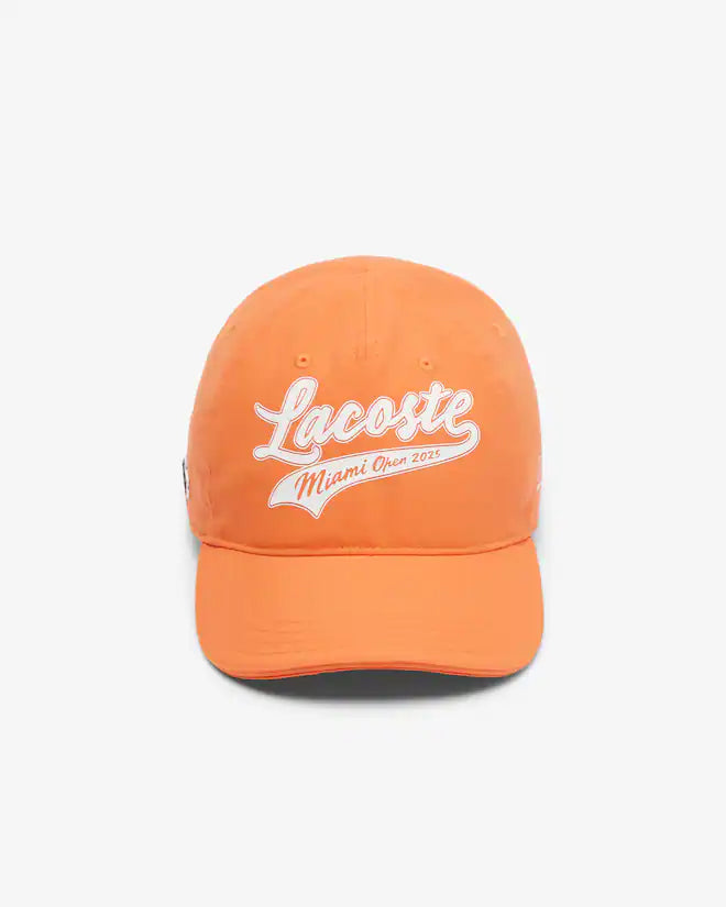 Lacoste Unisex Miami Open Edition Microfiber Cap