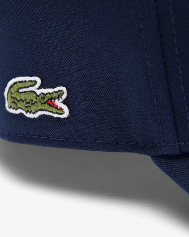 Lacoste Unisex Adjustable Twill Baseball Cap
