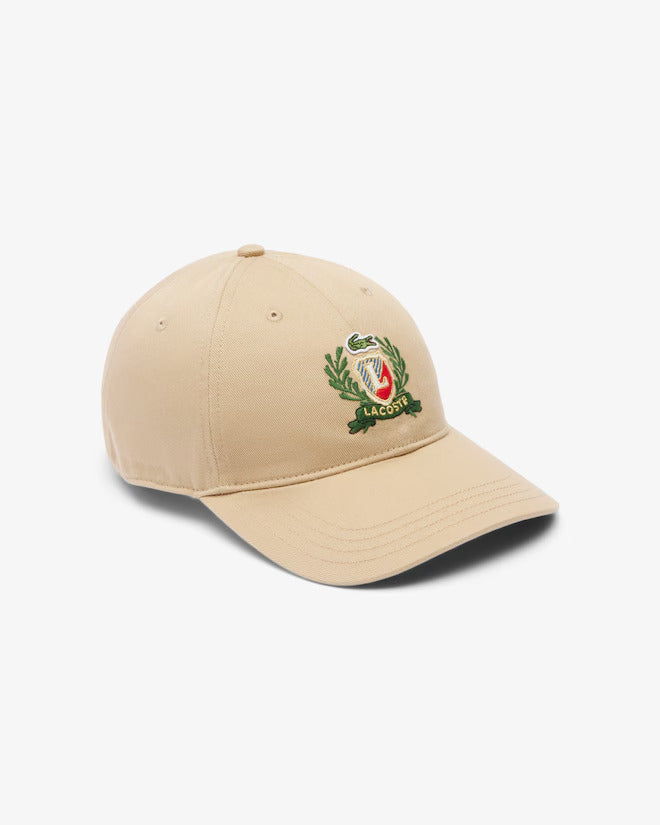 Lacoste Unisex Adjustable Embroidered Twill Cap