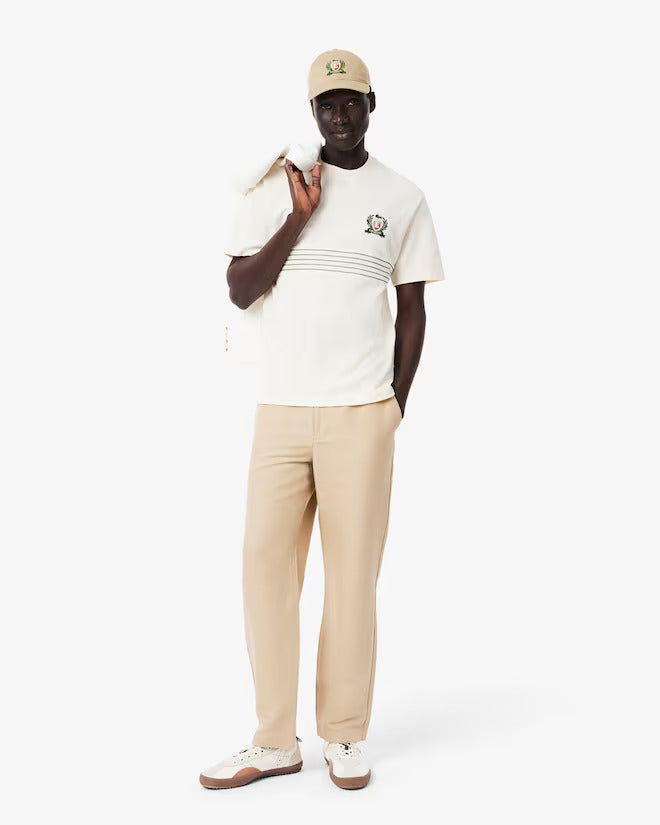 Lacoste Unisex Adjustable Embroidered Twill Cap