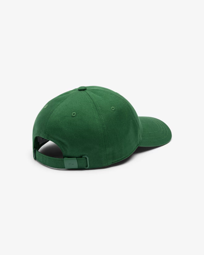 Lacoste Unisex Adjustable Embroidered Twill Cap