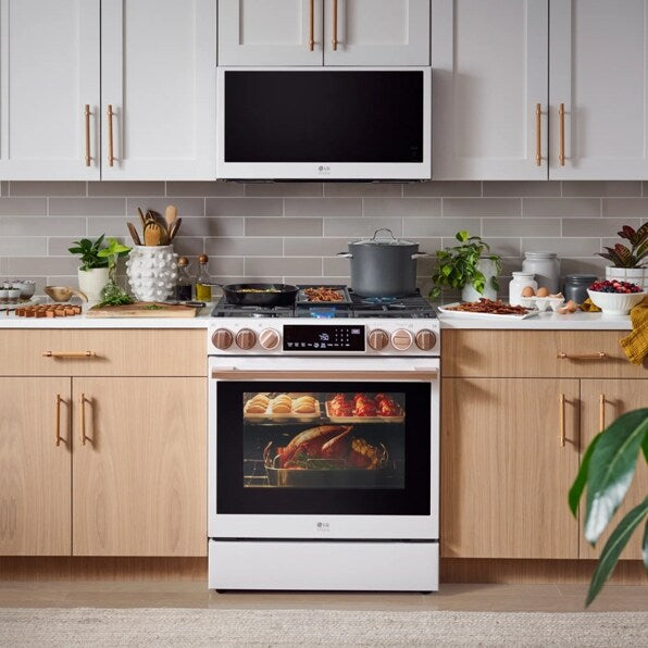 LG STUDIO 1.7 cu. ft. Over-the-Range Convection Microwave Oven with Air Fry
