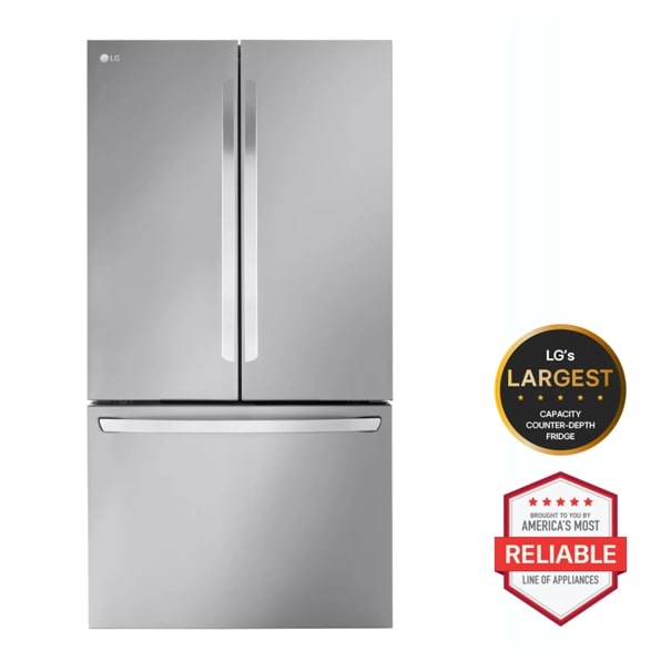 LG LRFLC2706S 27 cu. ft. Smart Counter-Depth MAX™ French Door Refrigerator