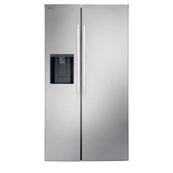 LG  27 cu. ft. Standard-Depth, Side-by-side Refrigerator, with Ice and Water and Bar Handle Design