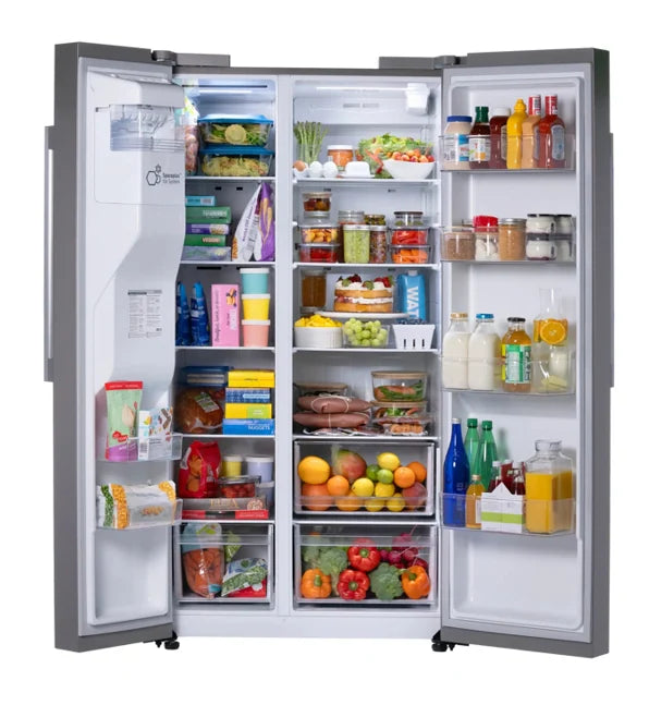 LG  27 cu. ft. Standard-Depth, Side-by-side Refrigerator, with Ice and Water and Bar Handle Design