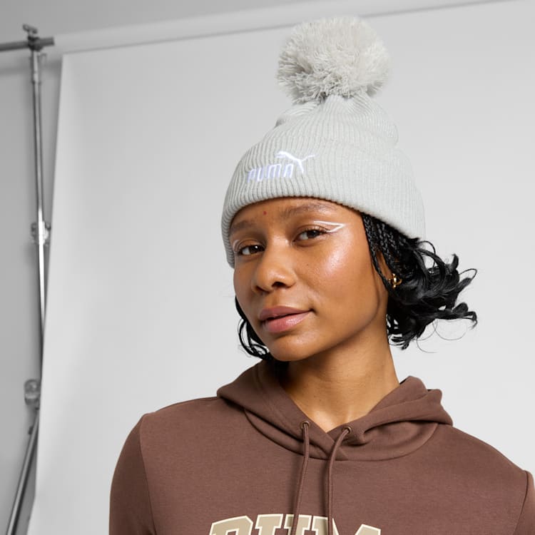 PUMA #1 Logo Women's Ribbed Knit Beanie