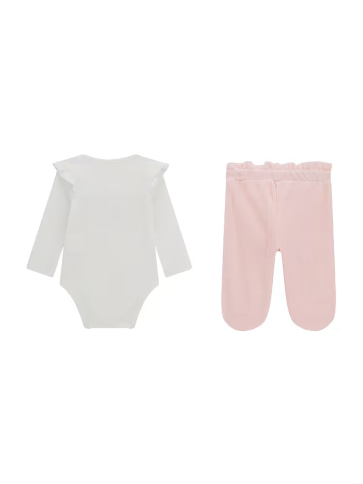 Guess Eco Winter Friends Bodysuit and Pants Set (0-12M)