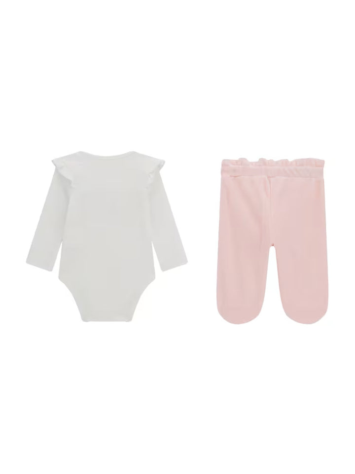 Guess Eco Winter Friends Bodysuit and Pants Set (0-12M)