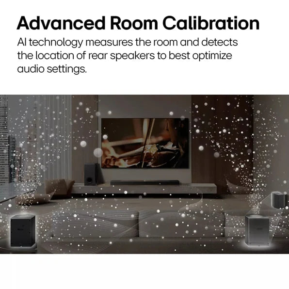 LG S95TR S95TR LG Home Theater Soundbar with Dolby Atmos® and Rear Speakers, 9.1.5 channel, Best OLED matching
