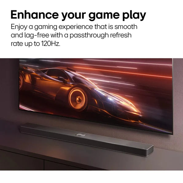 LG S95TR S95TR LG Home Theater Soundbar with Dolby Atmos® and Rear Speakers, 9.1.5 channel, Best OLED matching