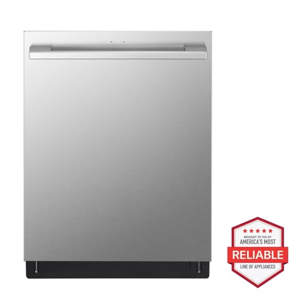 LG SDWB24S3 LG STUDIO Smart Top Control Dishwasher with 1-Hour Wash & Dry, QuadWash® Pro, TrueSteam® and Dynamic Heat Dry™