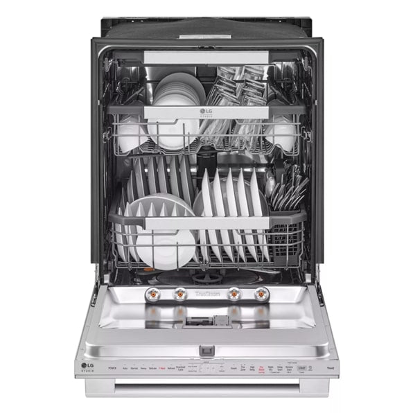 LG SDWB24S3 LG STUDIO Smart Top Control Dishwasher with 1-Hour Wash & Dry, QuadWash® Pro, TrueSteam® and Dynamic Heat Dry™