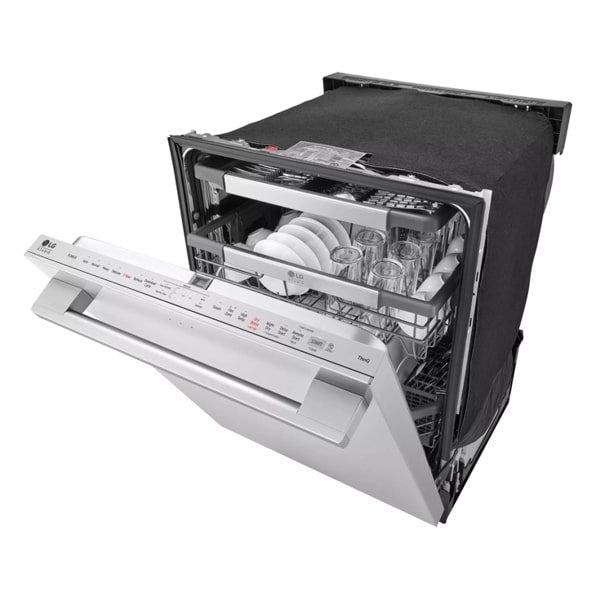 LG SDWB24S3 LG STUDIO Smart Top Control Dishwasher with 1-Hour Wash & Dry, QuadWash® Pro, TrueSteam® and Dynamic Heat Dry™