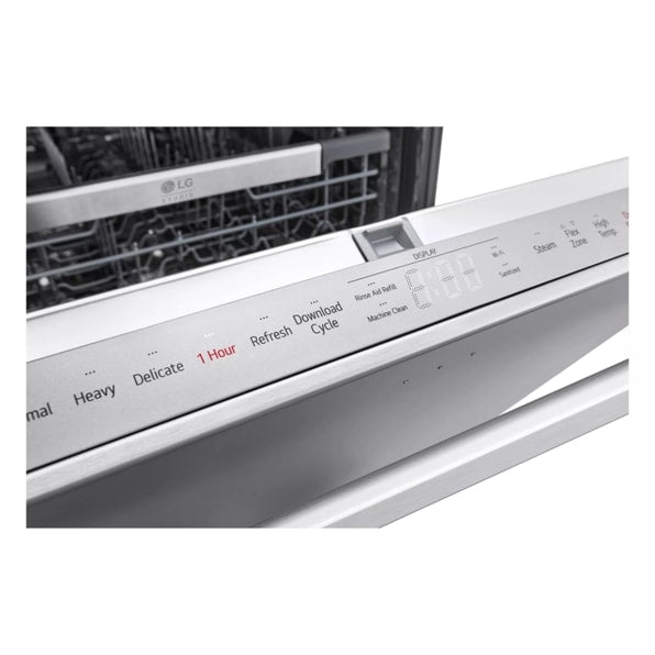 LG SDWB24S3 LG STUDIO Smart Top Control Dishwasher with 1-Hour Wash & Dry, QuadWash® Pro, TrueSteam® and Dynamic Heat Dry™