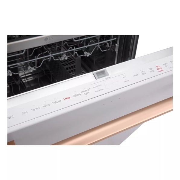 LG SDWB24W3 LG STUDIO Smart Top Control Dishwasher with 1-Hour Wash & Dry, QuadWash® Pro, TrueSteam® and Dynamic Heat Dry™