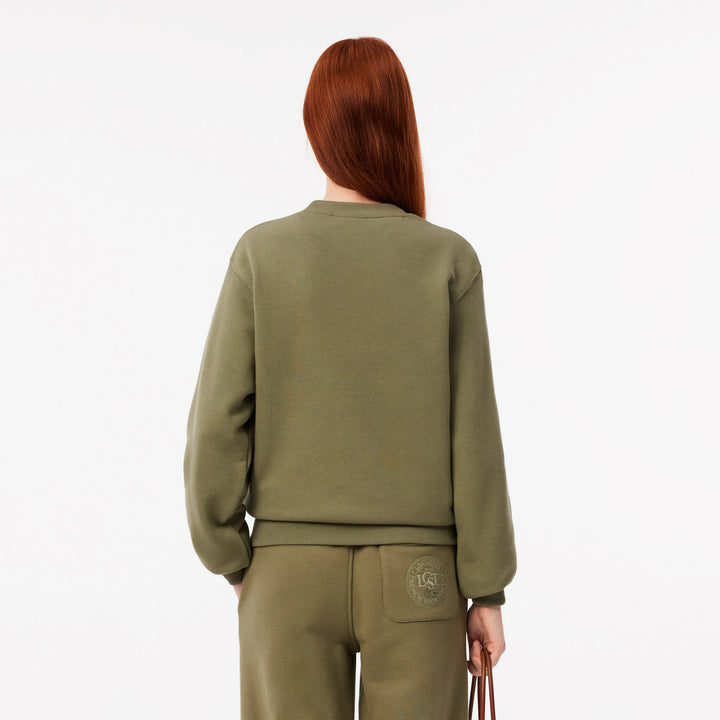 Lacoste Women's Embroidered Fleece Sweatshirt