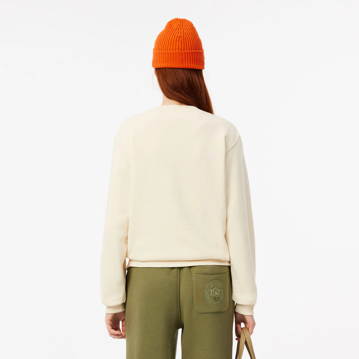 Lacoste Women's Embroidered Fleece Sweatshirt