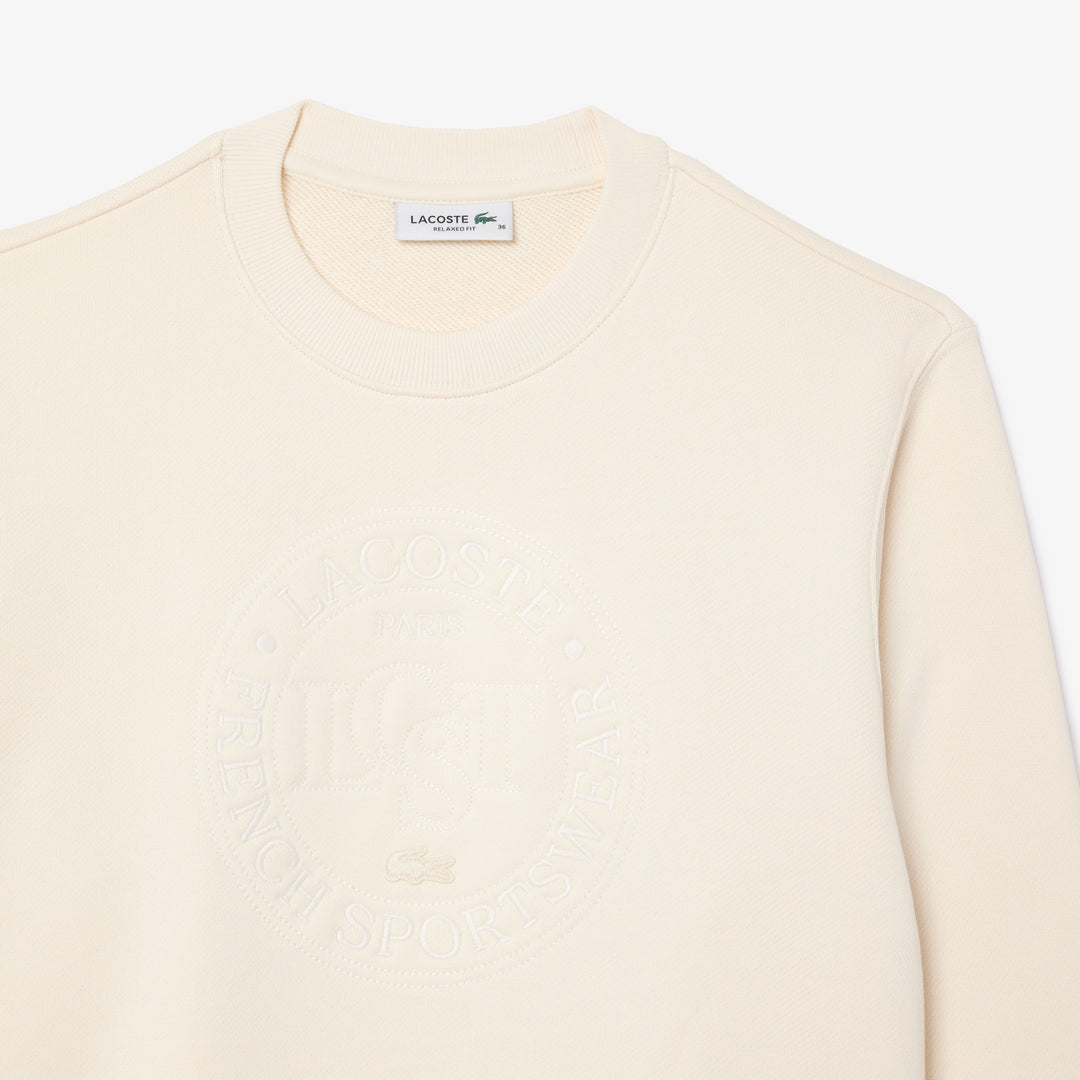 Lacoste Women's Embroidered Fleece Sweatshirt
