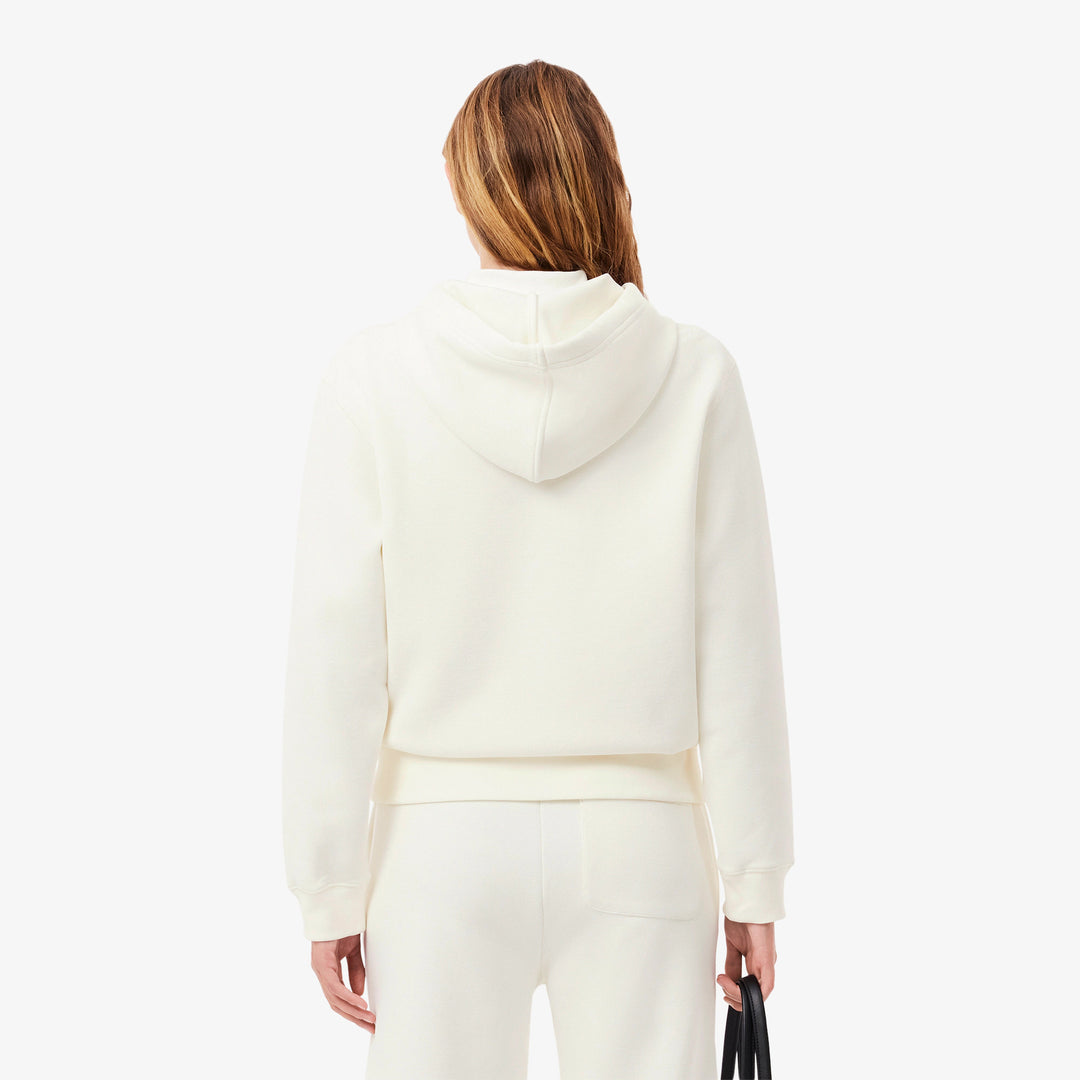 Lacoste Women's Relaxed Fit Piqué Hoodie