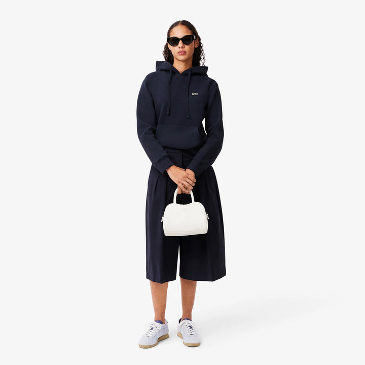 Lacoste Women's Relaxed Fit Piqué Hoodie
