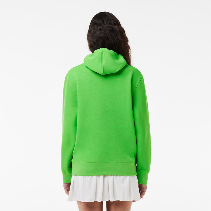 Lacoste Women's Relaxed Fit Piqué Hoodie