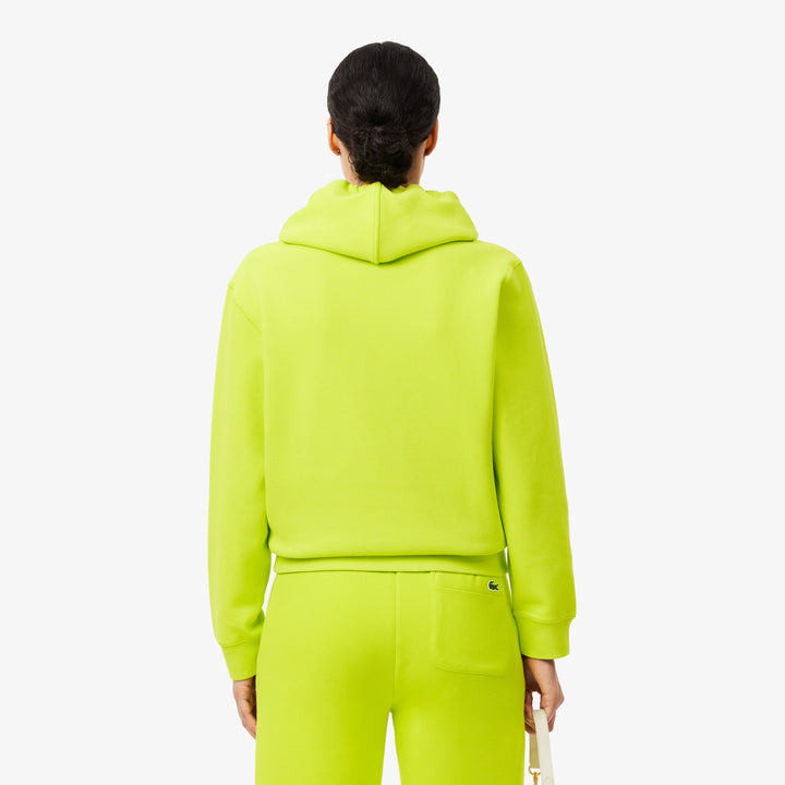 Lacoste Women's Relaxed Fit Piqué Hoodie