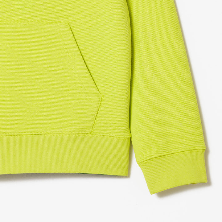 Lacoste Women's Relaxed Fit Piqué Hoodie