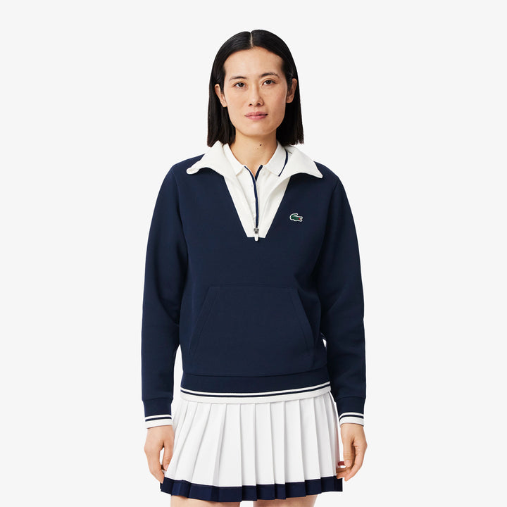 Lacoste Women's Tennis Heritage UV Protect Sweatshirt